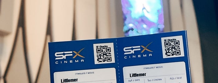 SFX Cinema is one of attaphonさんのお気に入りスポット.