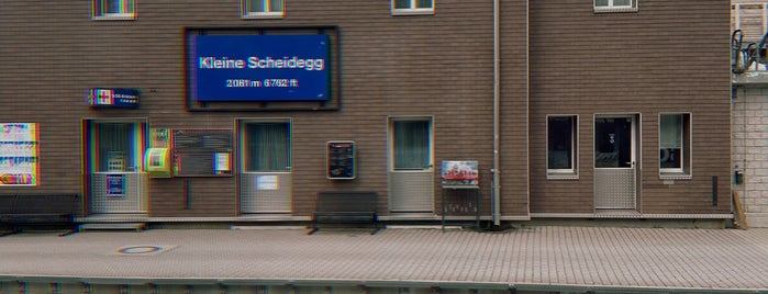 Bahnhof Kleine Scheidegg is one of EU - Attractions in Europe.