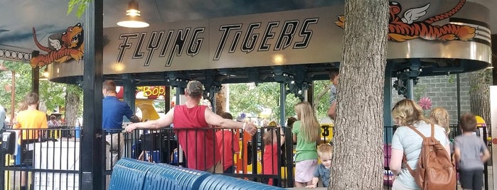 Flying Tigers is one of Kiddieland.