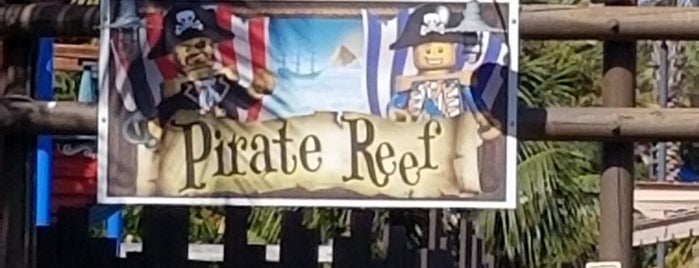 Pirate Reef is one of Legoland California.