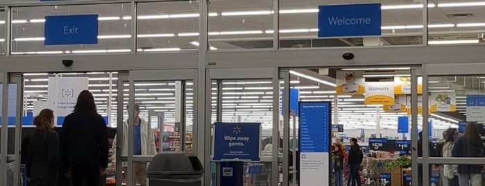 Walmart Supercenter is one of places to go.