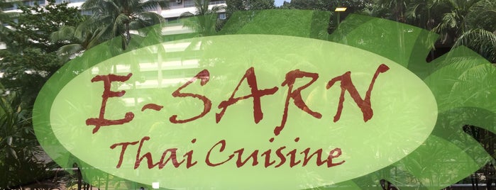 E-Sarn Thai Cuisine is one of The 9 Best Places for Thai Iced Tea in Singapore.