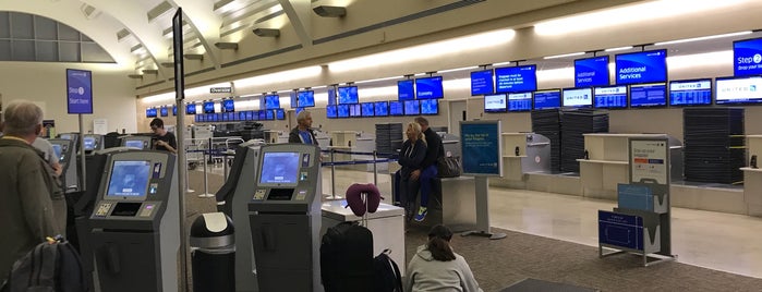 United Ticket Counter is one of SNA Airport.