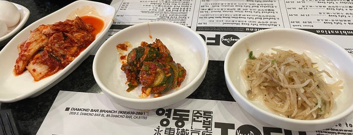 Young Dong Tofu is one of California food trail.