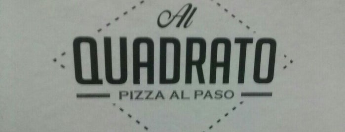 Al Quadratto is one of Pizzerías.