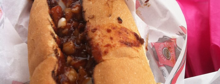 Boston Speed's Hot Dog Wagon is one of Boston Eats Bucket List.