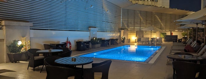 Pool at Steigenberger El Tahrir Hotel is one of Entertainment.
