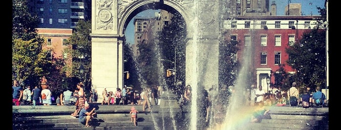 Washington Square Park is one of Places-NY.