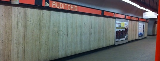 Metro Auditorio (Línea 7) is one of My rooms.