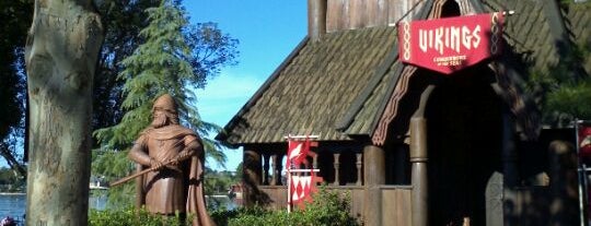 Stave Church is one of Art, Crafts, and Live Music at Epcot.