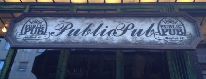 Public Pub is one of Where to drink? (tried and recommended places).