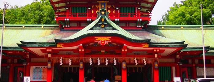 富岡八幡宮 is one of 深川七福神.