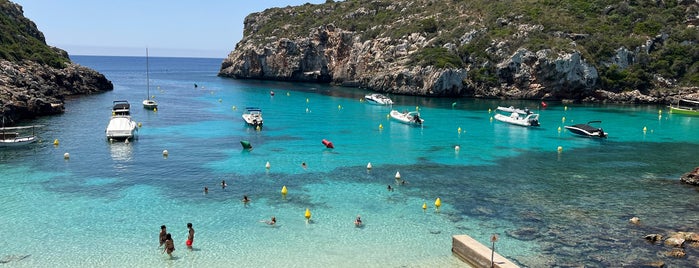Platja des Canutells is one of Menorca.