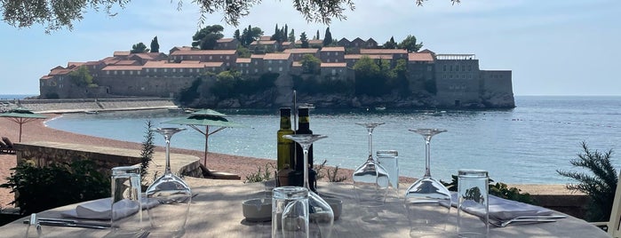 Aman Sveti Stefan is one of Nice Places. non food.