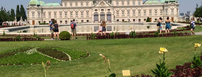 Upper Belvedere is one of Vienna's Highlights = Peter's Fav's.