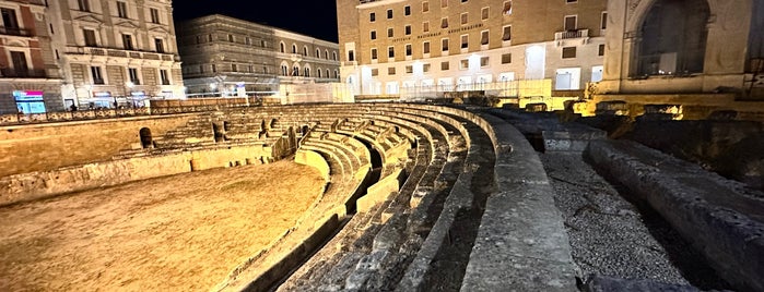 Anfiteatro Romano is one of Puglia Road trip.