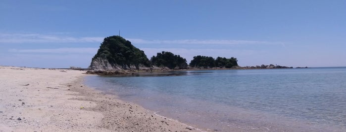 五十谷の浜 / Iya-no-hama Beach is one of 柳井いろはかるた / Yanai Sightseeing Spots' Haiku.