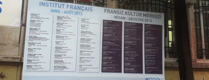 Fransız Kültür Merkezi is one of müzeler.