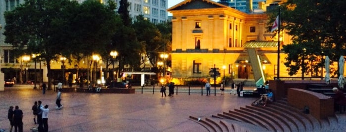 Pioneer Courthouse Square is one of Portland, OR.