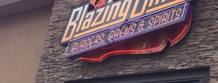 Blazing Onion Burger Company is one of Bars pubs and brews.