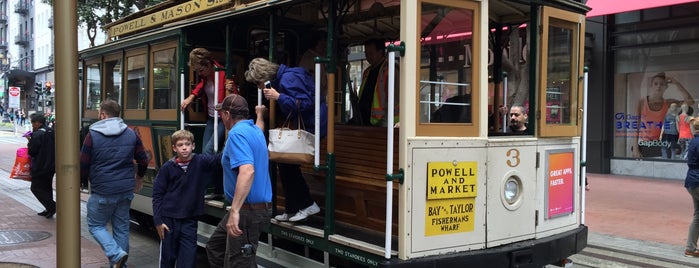 Powell Street Cable Car Turnaround is one of West Trip 2014.