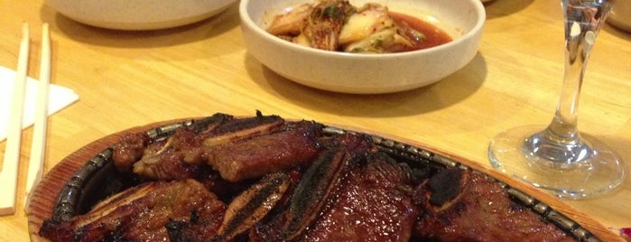 Spring Garden Korean BBQ & Japanese Restaurant is one of Tempat yang Disukai Kevin.