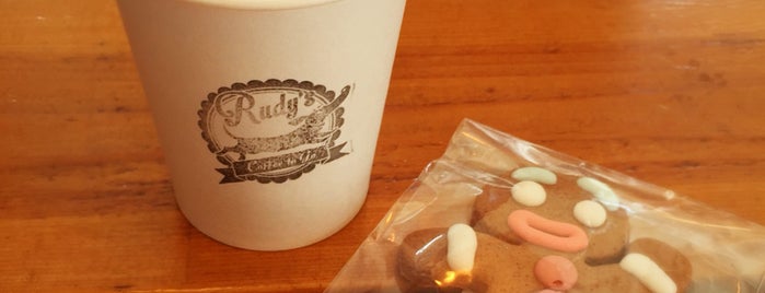 Rudy's Coffee to Go is one of rus.