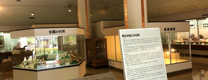 鹿角市鉱山歴史館 is one of 日本の鉱山.