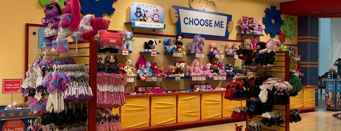 Build-A-Bear Workshop is one of Fun Places + Boring Places.