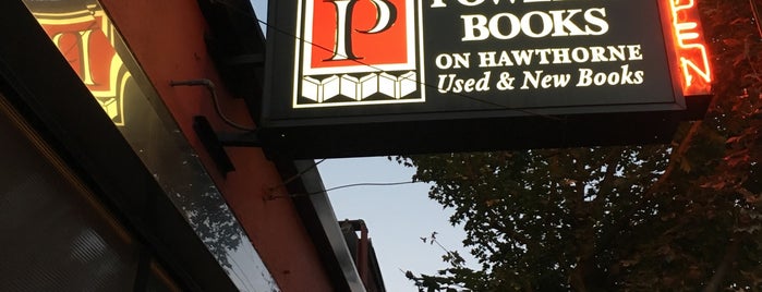 Powell’s Books on Hawthorne is one of Portlandia.