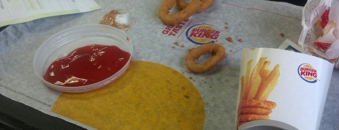 Burger King is one of Places I've been to eat in the South.