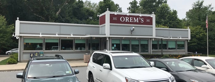 Orem's Diner is one of Connecticut Favorites.