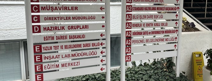 Türk Standardları Enstitüsü is one of Ankara.