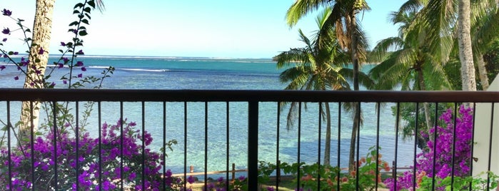 Shangri-La Fijian Resort & Spa is one of Tempat yang Disukai Anna.