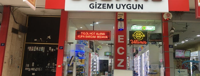 Gizem Uygun Eczanesi is one of Tc Abdulkadir'in Beğendiği Mekanlar.