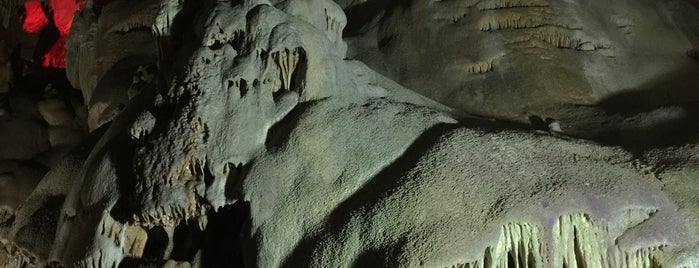 Новоафонская пещера | ახალი ათონის მღვიმე | New Athos Cave is one of Абхазия.