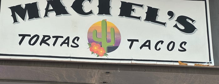 Maciel's Tortas & Tacos is one of M+C Memphis.