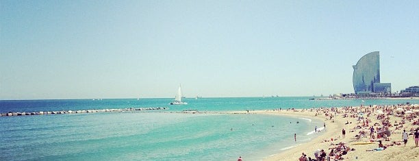 Пляж Барселонеты is one of Barcelona, Spain.