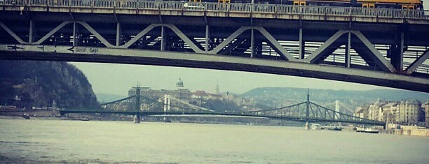 Petőfi híd is one of Budapest City Badge -Gulyás City.