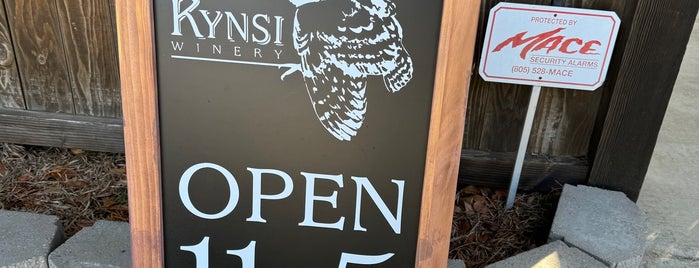 Kynsi Winery is one of San Luis Obispo 2017.