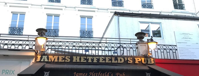 James Hetfeeld's Pub is one of Sortir Paris.