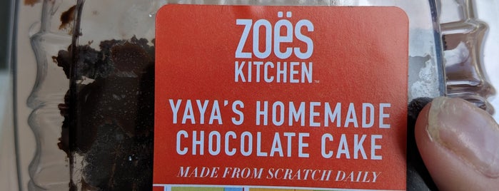 Zoës Kitchen is one of Restaurants I would go back to.