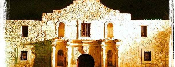 The Alamo is one of San Antonio, TEXAS.