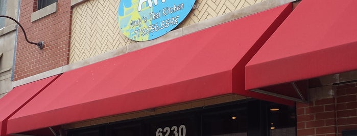 Andy's Thai Kitchen is one of Edgewater/Andersonville.