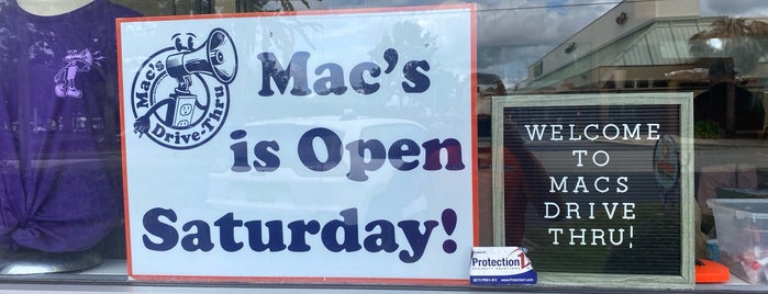 Mac's Drive Thru is one of Gainesville, FL.