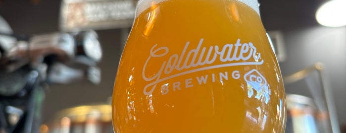 Goldwater Brewing Co. is one of Places to try.