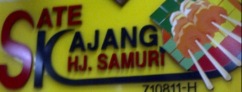 Sate Kajang Haji Samuri is one of Makan @ Gombak/Hulu Langat/Hulu Selangor.