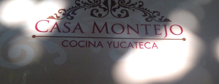 Casa Montejo Cocina Yucateca is one of Locais curtidos por Daniel.