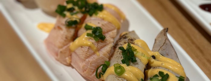 Kinjo Sushi & Grill is one of sashimi in Calgary 😏.