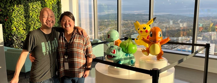 The Pokémon Company International is one of Seattle and Washington (state).